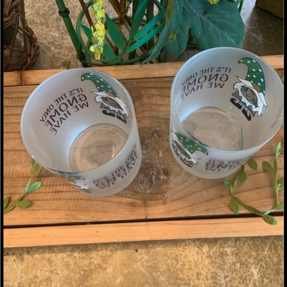 ALBERTO CULVER “GNOME” OLD FASHION BAR GLASSES 2
“ It’s the Only GNOME WE Have!” - Picture 2 of 5